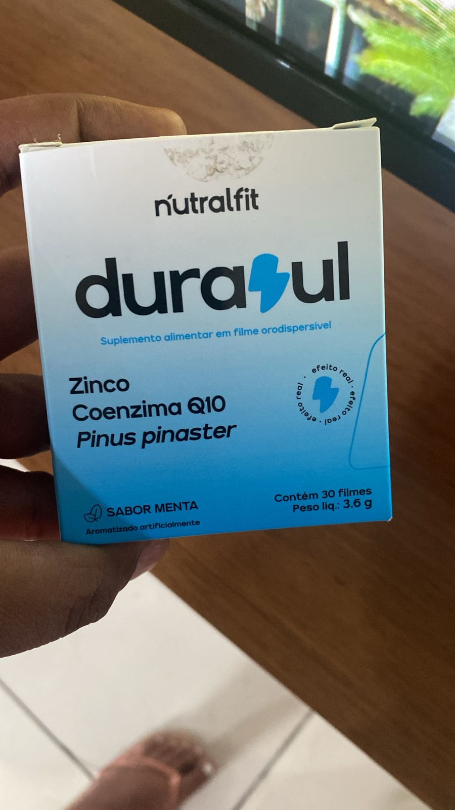 Durazul suplemento masculino embalagem 1 pote 30 doses